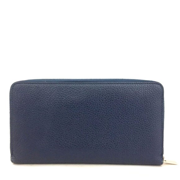 CELINE Logo Leather Zippy Zip Around Long Wallet - Picture 4 of 8